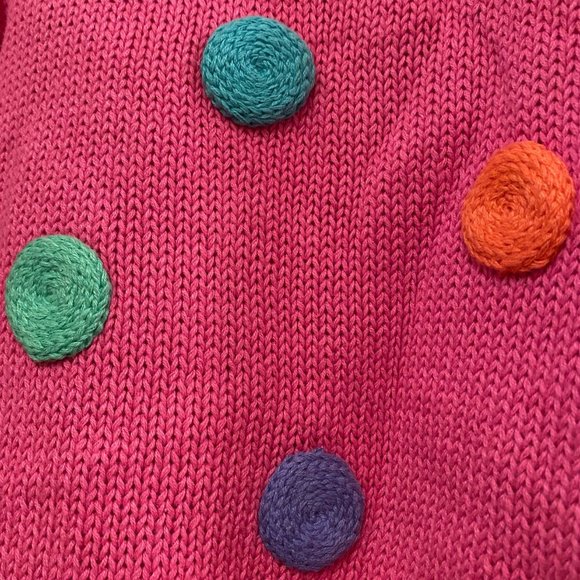 Body Action Design Vintage Knit Sweater With Shoulder Pads - Picture 3 of 4